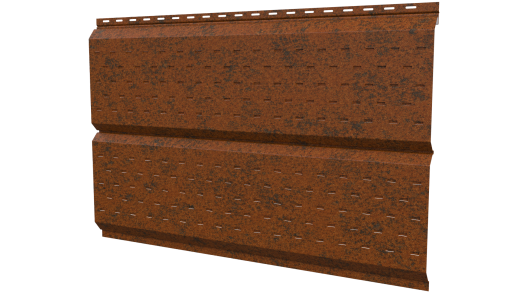 Софит Л-брус перфорированный 264/241x0,45 мм, Картэн