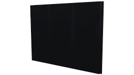 Лайн Про Гофр 200/176x0,4 мм, 9005 черный янтарь глянцевый