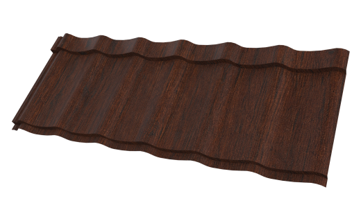 Профиль Феникс 1180/1100x0,45 мм, 8019 Antique Wood