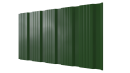 Профнастил К20 1195/1130x0,3 мм, 6002 лиственно-зеленый глянцевый
