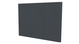 Лайн Про Полоса 200/176x0,4 мм, 7011 железно-серый глянцевый