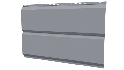 Л-брус 264/240x0,45 мм, 7040 серое окно глянцевый