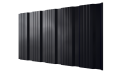Профнастил К20 1195/1130x0,5 мм, 9005 черный янтарь глянцевый