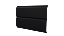 Л-брус 264/240x0,5 мм, 9005 черный янтарь матовый