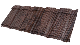 Профиль Пегас 1195/1130x0,45 мм, Морёный дуб 3D