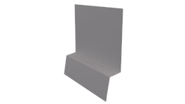 Планка стартовая фальц 135x30x55 мм, цинк