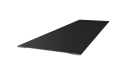 Планка стыковочная 60x2000 мм, 9005 черный янтарь матовый