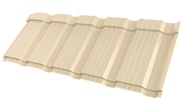 Профиль Пегас 1195/1130x0,45 мм, 1015 св. слоновая кость глянцевый