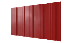 Профнастил К20 1195/1130x0,45 мм, 3020 транспортный красный глянцевый