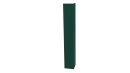 Планка угла наружного 50x50x2000 мм, 6005 зеленый мох глянцевый