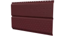 Софит Л-брус перфорированный 264/241x0,45 мм, 3005 винно-красный матовый