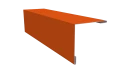 Угол наружный 50x50x2000 мм, 2004 оранжевый глянцевый