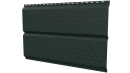 Софит Л-брус перфорированный 264/241x0,45 мм, 6009 пихтовый зеленый матовый