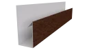 Планка П-образная 30x20x2000 мм, Античный дуб 3D