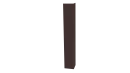 Планка угла наружного 30x30x2000 мм, 8017 шоколадно-коричневый глянцевый