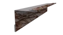 Планка угла внутреннего 30x30x2000 мм, Дикий камень