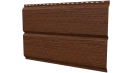 Софит Л-брус перфорированный 264/241x0,45 мм, Золотой орех 3D