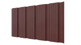 Профнастил К20 1195/1130x0,5 мм, 3009 оксид красный матовый
