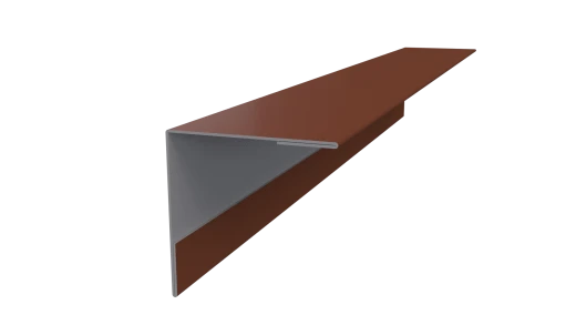 Планка угла наружного 30x30x2000 мм, 8004 медно-коричневый глянцевый