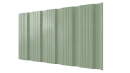 Профнастил К20 1195/1130x0,45 мм, 6019 бело-зеленый глянцевый
