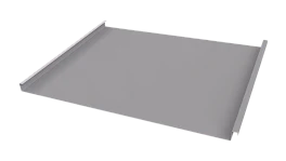 Фальцевая кровля 562/550x0,65 мм, 7004 сигнальный серый глянцевый