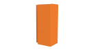 Планка угла наружного сложная 75x75x2000 мм, 2011 насыщенный оранжевый глянцевый