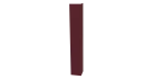 Планка угла наружного 50x50x2000 мм, 3005 винно-красный глянцевый
