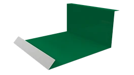 Планка примыкания нижняя 100x200x2000 мм, 6029 мятно-зеленый глянцевый