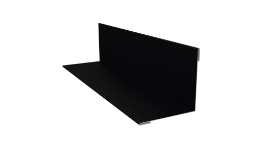 Угол внутренний 50x50x2000 мм, 9005 черный янтарь стальной бархат