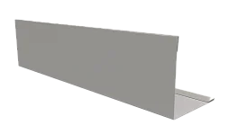 Планка завершающая 10x50x50x10 мм, 9002 светло-серый глянцевый