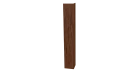 Планка угла наружного 30x30x2000 мм, Золотой орех 3D
