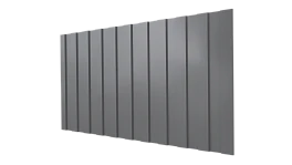 Профнастил С8 1200/1150x0,4 мм, 7037 пыльно-серый глянцевый