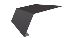 Планка карнизная 100x65x2000 мм, 8019 серо-коричневый матовый