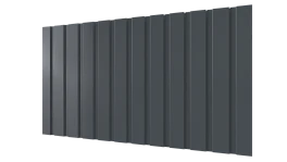 Профнастил С10 1155/1100x0,45 мм, 7011 железно-серый глянцевый