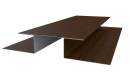 Планка стыковочная сложная 75x2000 мм, Дуб Локарно 3D