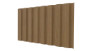 Профнастил С20A 1150/1100x0,45 мм, Орех 3D