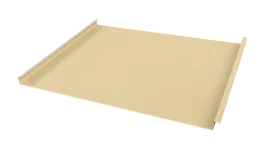 Фальцевая кровля 562/550x0,45 мм, 1014 слоновая кость глянцевый