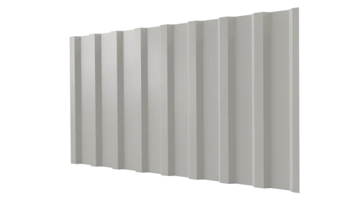 Профнастил С20B 1150/1100x0,5 мм, 9002 светло-серый глянцевый