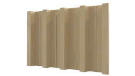 Профнастил Н60 902/845x0,5 мм, 1014 слоновая кость глянцевый