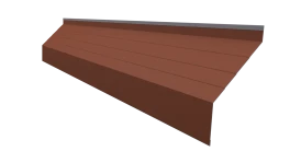 Ламель Юкка 110x0,4 мм, 8004 медно-коричневый глянцевый