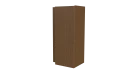 Планка угла наружного сложная Блок-хаус 110x110x2000 мм, Дуб Сантана 3D