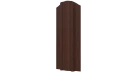 Штакетник Евротрапеция 117x0,45 мм, Antique wood