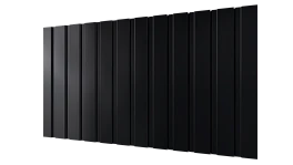 Профнастил С10 1155/1100x0,4 мм, 9005 черный янтарь глянцевый