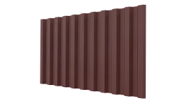 Профнастил С21 1051/1000x0,45 мм, 3009 оксид красный матовый