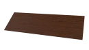 Планка завершающая 65x2000 мм, Золотой орех 3D