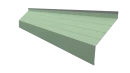 Ламель Юкка 110x0,4 мм, 6019 бело-зеленый глянцевый