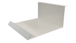 Планка примыкания нижняя 100x200x2000 мм, 9002 светло-серый глянцевый