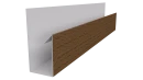 Планка П-образная 30x20x2000 мм, Дуб Сантана 3D