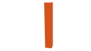 Планка угла наружного 50x50x2000 мм, 2004 оранжевый глянцевый