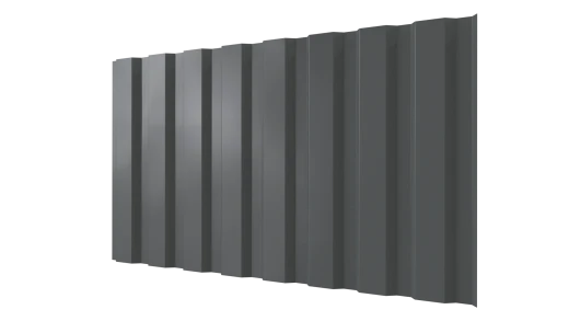 Профнастил С20A 1150/1100x0,7 мм, 7005 мышино-серый глянцевый